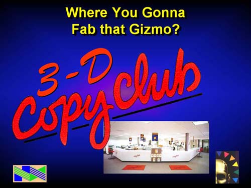 Slide from Marshall Burns' keynote presentation for Copy Club Conference, 2001